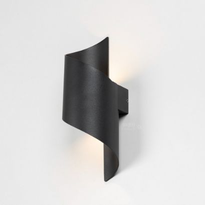 صورة جدارى خارجى سور حلزونى اطار اسود _اطارابيص 10وات 